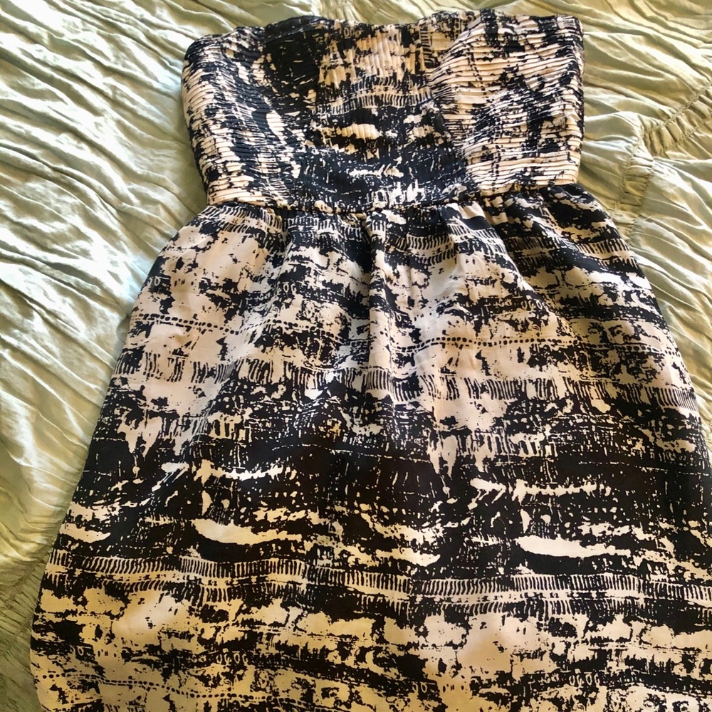 Francesca’s Pink/Cream Dress, Large, $40 new